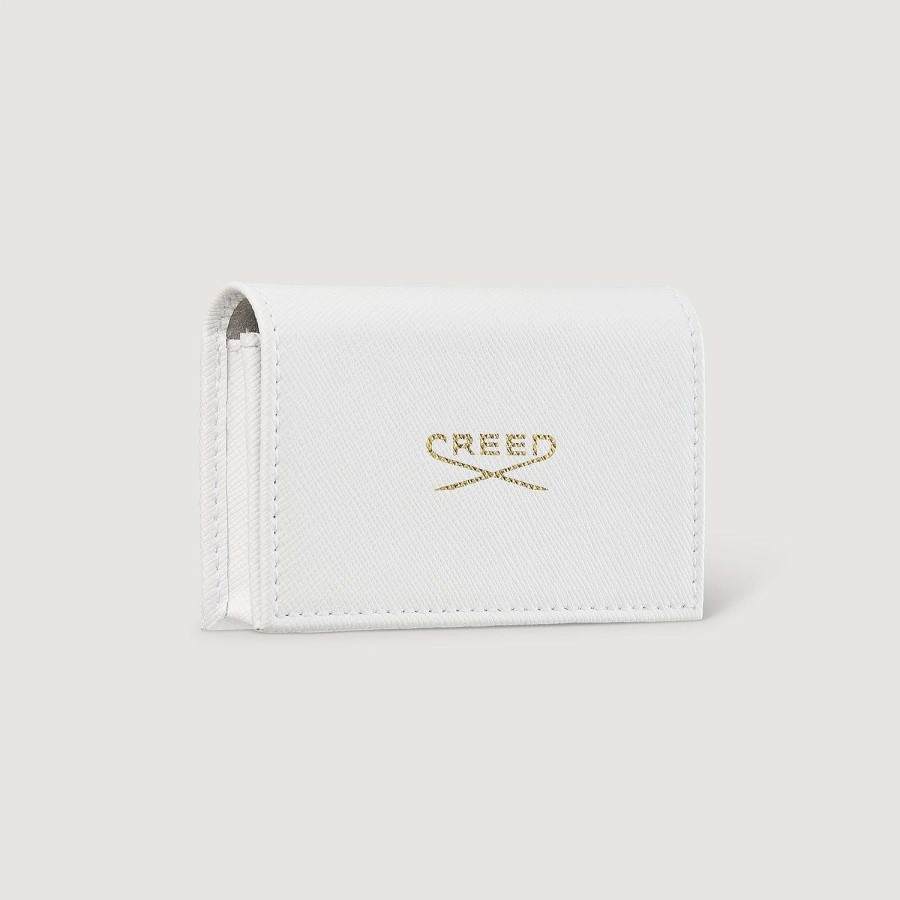 Parfums CREED | Portefeuille Echantillon En Cuir Pour Femme - Blanc