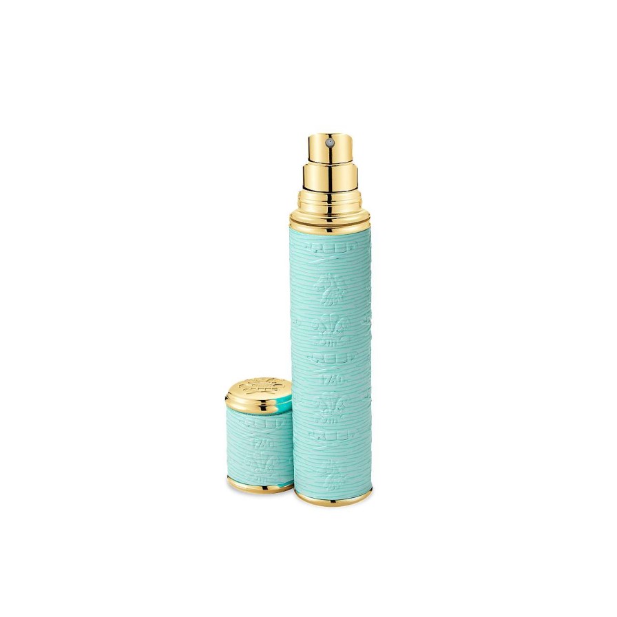 Accessoires CREED | Atomiseur De Poche Turquoise Avec Bordure Doree