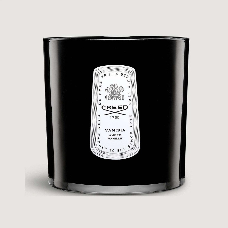 Parfums D'Intérieur CREED | Bougie En Cuir Vanisia - Bleu