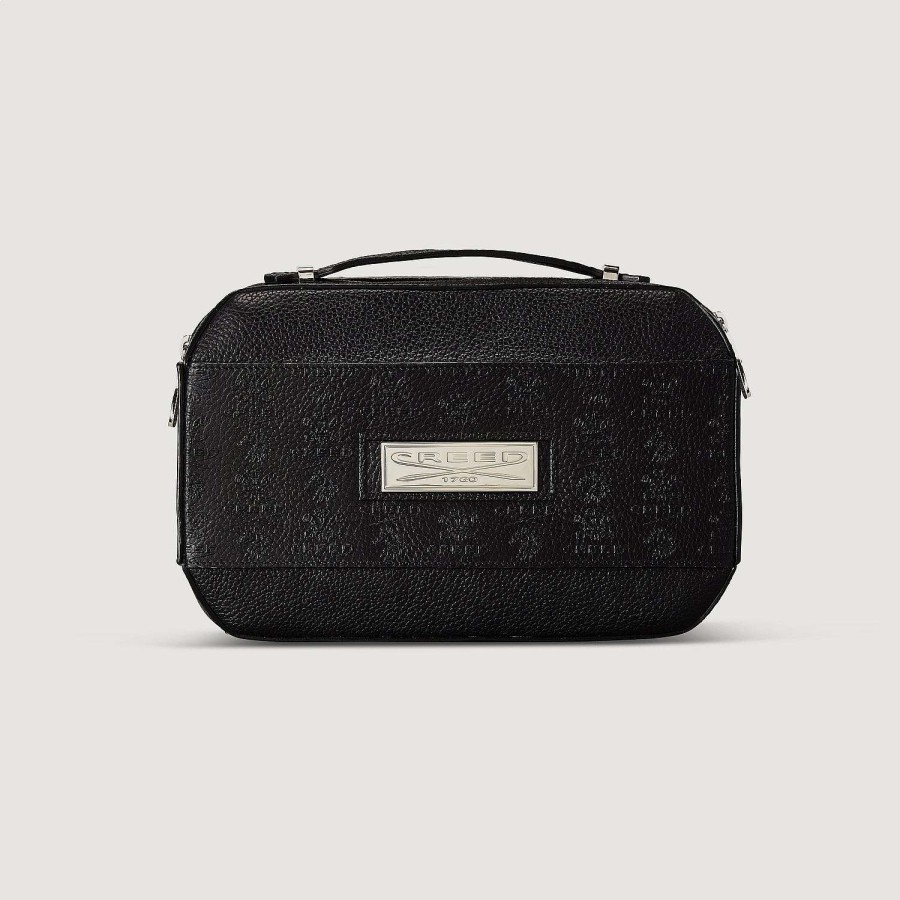 Accessoires CREED | Trousse De Toilette En Cuir - Noir